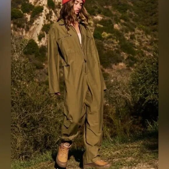 Free People Pants - NWOT Free People FP Movement Mesmerize Me Coveralls Utility Jumpsuit